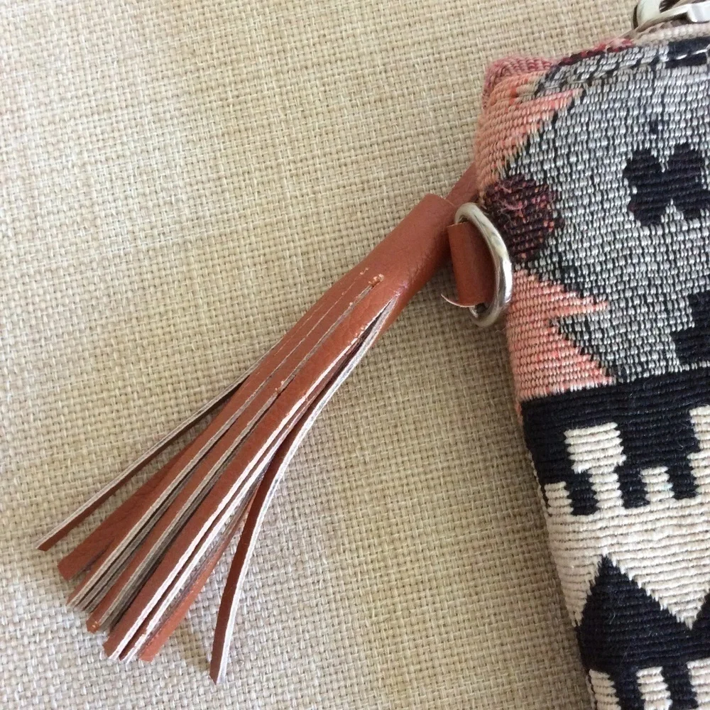 NWOT Page and Co Collection Turkish Rug Clutch